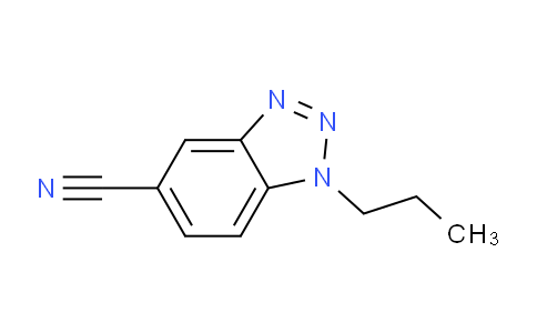 CAS No. 1400644-57-6, 1-Propyl-1H-benzo[d][1,2,3]triazole-5-carbonitrile
