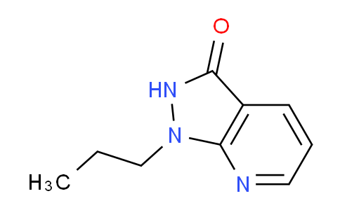 CAS No. 1016230-29-7, 1-Propyl-1H-pyrazolo[3,4-b]pyridin-3(2H)-one