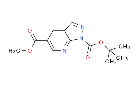 CAS No. 1305325-08-9, 1-tert-Butyl 5-methyl 1H-pyrazolo[3,4-b]pyridine-1,5-dicarboxylate