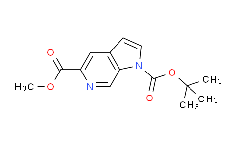 CAS No. 1952337-86-8, 1-tert-Butyl 5-methyl 1H-pyrrolo[2,3-c]pyridine-1,5-dicarboxylate