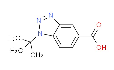 CAS No. 691363-24-3, 1-tert-Butyl-1,2,3-benzotriazole-5-carboxylic acid