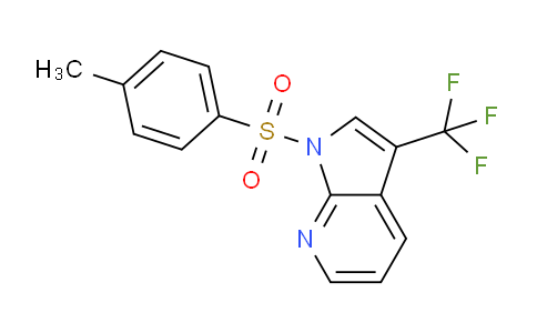 CAS No. 1027297-78-4, 1-Tosyl-3-(trifluoromethyl)-1H-pyrrolo[2,3-b]pyridine