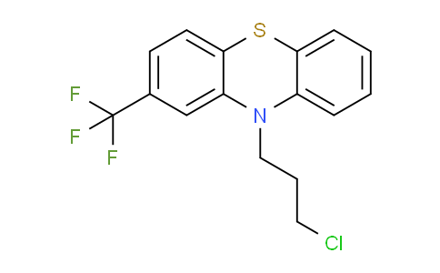 CAS No. 1675-46-3, 10-(3-Chloropropyl)-2-(trifluoromethyl)-10H-phenothiazine