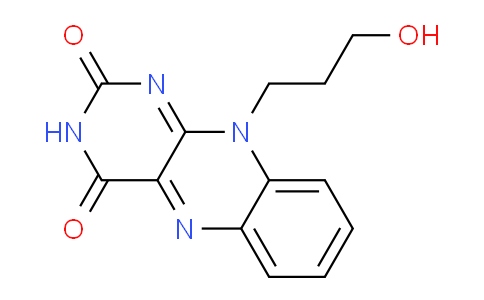 CAS No. 26891-92-9, 10-(3-Hydroxypropyl)benzo[g]pteridine-2,4(3H,10H)-dione