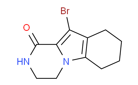 CAS No. 1434050-99-3, 10-Bromo-3,4,6,7,8,9-hexahydropyrazino[1,2-a]indol-1(2H)-one