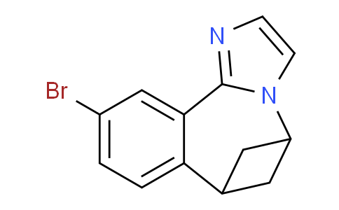 CAS No. 1451085-20-3, 10-Bromo-6,7-dihydro-5H-5,7-methanobenzo[c]imidazo[1,2-a]azepine