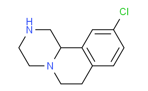 CAS No. 1082914-74-6, 10-Chloro-2,3,4,6,7,11b-hexahydro-1H-pyrazino[2,1-a]isoquinoline