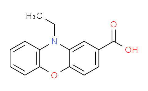 CAS No. 108536-54-5, 10-Ethyl-10H-phenoxazine-2-carboxylic acid