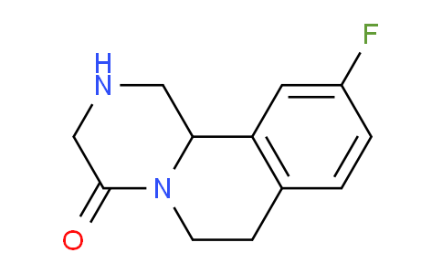 CAS No. 1082914-61-1, 10-Fluoro-2,3,6,7-tetrahydro-1H-pyrazino[2,1-a]isoquinolin-4(11bH)-one