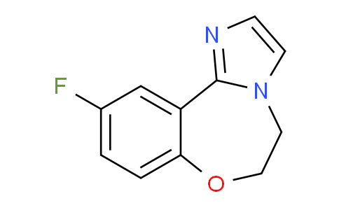 CAS No. 1823956-89-3, 10-Fluoro-5,6-dihydrobenzo[f]imidazo[1,2-d][1,4]oxazepine