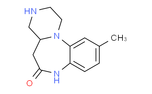 CAS No. 1252650-37-5, 10-Methyl-1,2,3,4,4a,5-hexahydrobenzo[b]pyrazino[1,2-d][1,4]diazepin-6(7H)-one