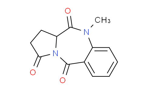 CAS No. 128076-31-3, 10-Methyl-1H-benzo[e]pyrrolo[1,2-a][1,4]diazepine-3,5,11(2H,10H,11aH)-trione