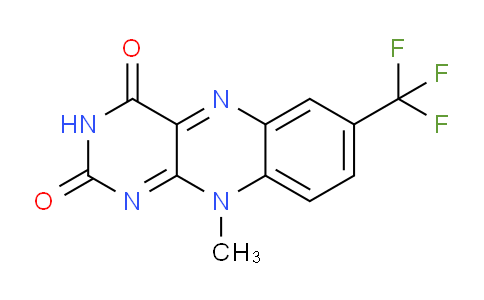 CAS No. 893772-67-3, 10-Methyl-7-(trifluoromethyl)benzo[g]pteridine-2,4(3H,10H)-dione