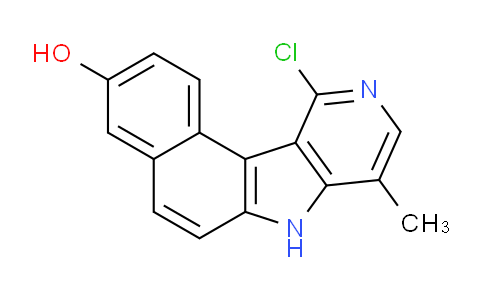 CAS No. 1262681-43-5, 11-Chloro-8-methyl-7H-benzo[e]pyrido[4,3-b]indol-3-ol