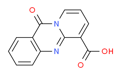 CAS No. 4393-98-0, 11-Oxo-11H-pyrido[2,1-b]quinazoline-6-carboxylic acid