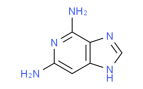 CAS No. 167083-81-0, 1H-Imidazo[4,5-c]pyridine-4,6-diamine