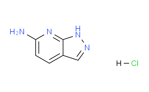 CAS No. 63725-58-6, 1H-Pyrazolo[3,4-b]pyridin-6-amine hydrochloride