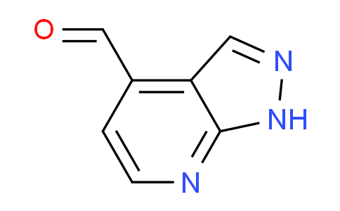 CAS No. 1504817-17-7, 1H-Pyrazolo[3,4-b]pyridine-4-carbaldehyde