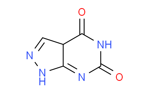 CAS No. 1049677-62-4, 1H-Pyrazolo[3,4-d]pyrimidine-4,6(3aH,5H)-dione
