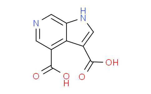 CAS No. 1190320-34-3, 1H-Pyrrolo[2,3-c]pyridine-3,4-dicarboxylic acid
