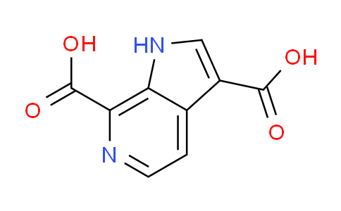 CAS No. 1190318-88-7, 1H-Pyrrolo[2,3-c]pyridine-3,7-dicarboxylic acid