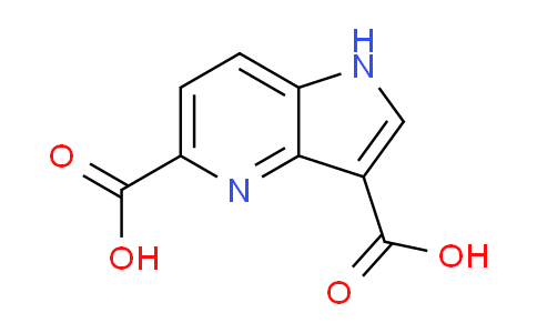 CAS No. 1190311-22-8, 1H-Pyrrolo[3,2-b]pyridine-3,5-dicarboxylic acid