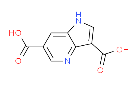 CAS No. 1190316-14-3, 1H-Pyrrolo[3,2-b]pyridine-3,6-dicarboxylic acid