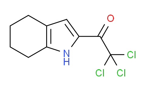 CAS No. 1346672-30-7, 2,2,2-Trichloro-1-(4,5,6,7-tetrahydro-1H-indol-2-yl)ethanone