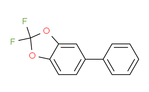 CAS No. 177551-64-3, 2,2-Difluoro-5-phenylbenzo[d][1,3]dioxole