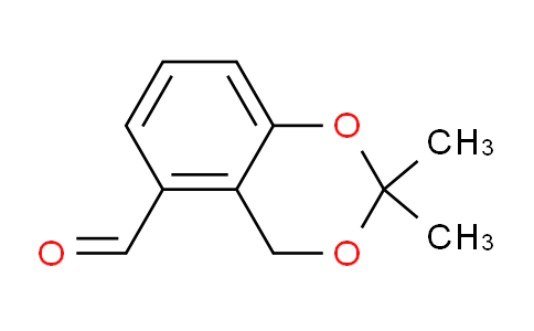 CAS No. 113731-26-3, 2,2-Dimethyl-4H-benzo[d][1,3]dioxine-5-carbaldehyde