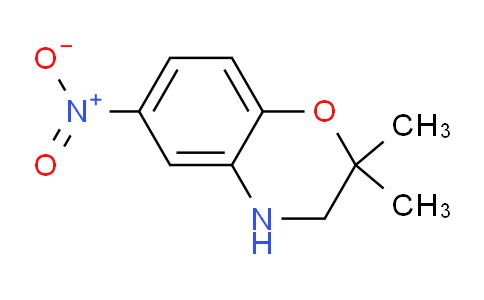 CAS No. 136545-11-4, 2,2-Dimethyl-6-nitro-3,4-dihydro-2h-benzo[b][1,4]oxazine