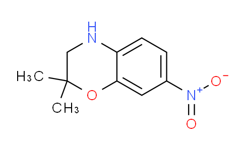 CAS No. 144293-76-5, 2,2-Dimethyl-7-nitro-3,4-dihydro-2h-benzo[b][1,4]oxazine