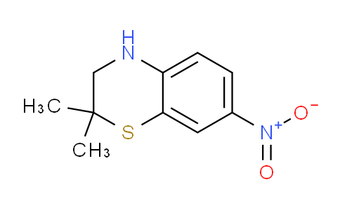 CAS No. 1637781-47-5, 2,2-Dimethyl-7-nitro-3,4-dihydro-2H-benzo[b][1,4]thiazine