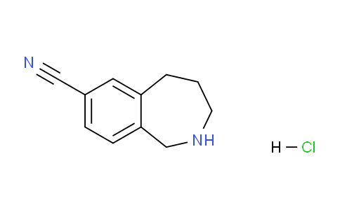 CAS No. 1158743-95-3, 2,3,4,5-Tetrahydro-1H-benzo[c]azepine-7-carbonitrile hydrochloride