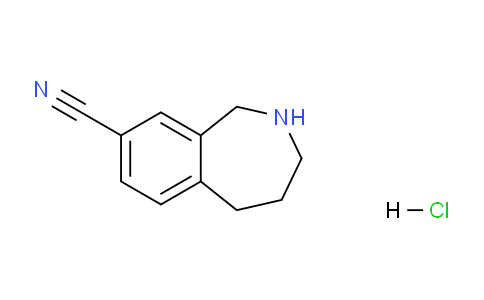 CAS No. 1158760-49-6, 2,3,4,5-Tetrahydro-1H-benzo[c]azepine-8-carbonitrile hydrochloride
