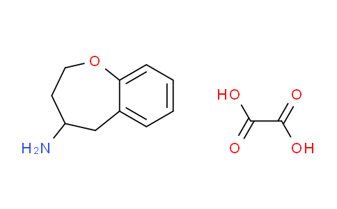 CAS No. 1956380-62-3, 2,3,4,5-Tetrahydrobenzo[b]oxepin-4-amine oxalate