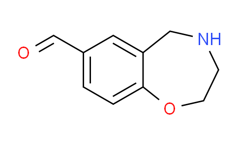 CAS No. 1217862-83-3, 2,3,4,5-Tetrahydrobenzo[f][1,4]oxazepine-7-carbaldehyde