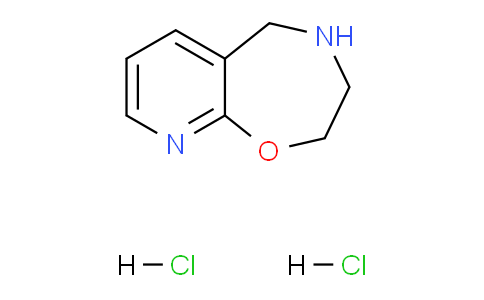 CAS No. 956431-47-3, 2,3,4,5-Tetrahydropyrido[3,2-f][1,4]oxazepine dihydrochloride
