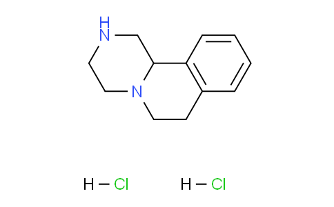 CAS No. 5260-46-8, 2,3,4,6,7,11b-Hexahydro-1H-pyrazino[2,1-a]isoquinoline dihydrochloride
