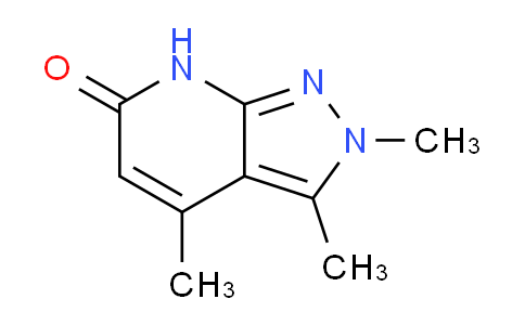 CAS No. 1018126-19-6, 2,3,4-Trimethyl-2H-pyrazolo[3,4-b]pyridin-6(7H)-one