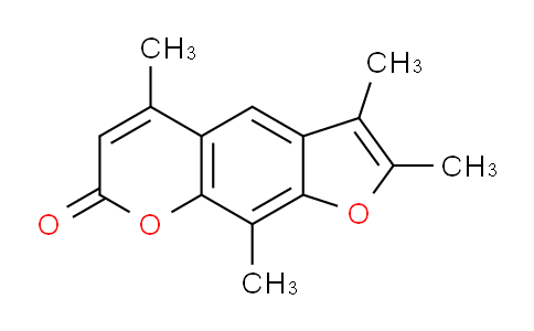 CAS No. 113969-43-0, 2,3,5,9-Tetramethyl-7H-furo[3,2-g]chromen-7-one