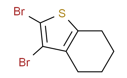 CAS No. 1785762-03-9, 2,3-Dibromo-4,5,6,7-tetrahydrobenzo[b]thiophene