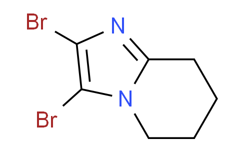 CAS No. 156817-73-1, 2,3-Dibromo-5,6,7,8-tetrahydroimidazo[1,2-a]pyridine