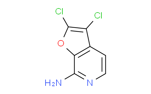 CAS No. 1326713-70-5, 2,3-Dichlorofuro[2,3-c]pyridin-7-amine