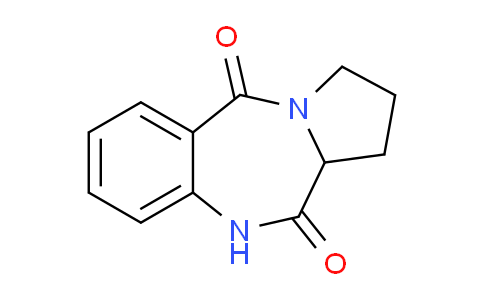 CAS No. 18877-34-4, 2,3-Dihydro-1H-benzo[e]pyrrolo[1,2-a][1,4]diazepine-5,11(10H,11aH)-dione