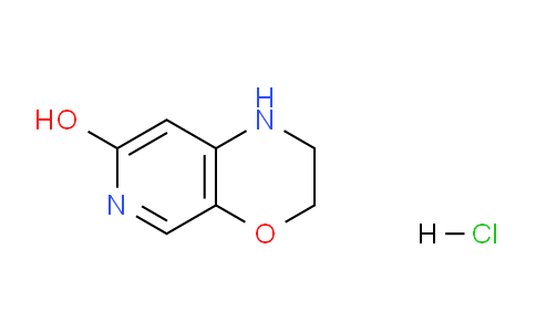 CAS No. 1956325-50-0, 2,3-Dihydro-1H-pyrido[3,4-b][1,4]oxazin-7-ol hydrochloride