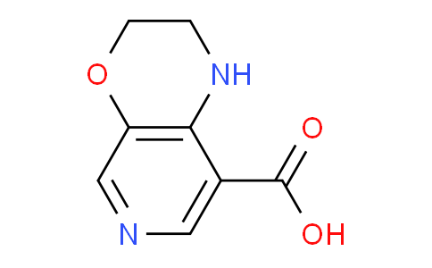 CAS No. 1228665-92-6, 2,3-Dihydro-1H-pyrido[3,4-b][1,4]oxazine-8-carboxylic acid