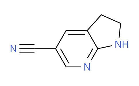 CAS No. 267413-07-0, 2,3-Dihydro-1H-pyrrolo[2,3-b]pyridine-5-carbonitrile
