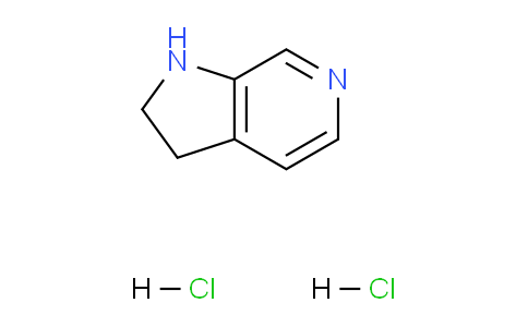 CAS No. 1432681-13-4, 2,3-Dihydro-1H-pyrrolo[2,3-c]pyridine dihydrochloride
