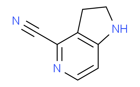 CAS No. 1578263-89-4, 2,3-Dihydro-1H-pyrrolo[3,2-c]pyridine-4-carbonitrile